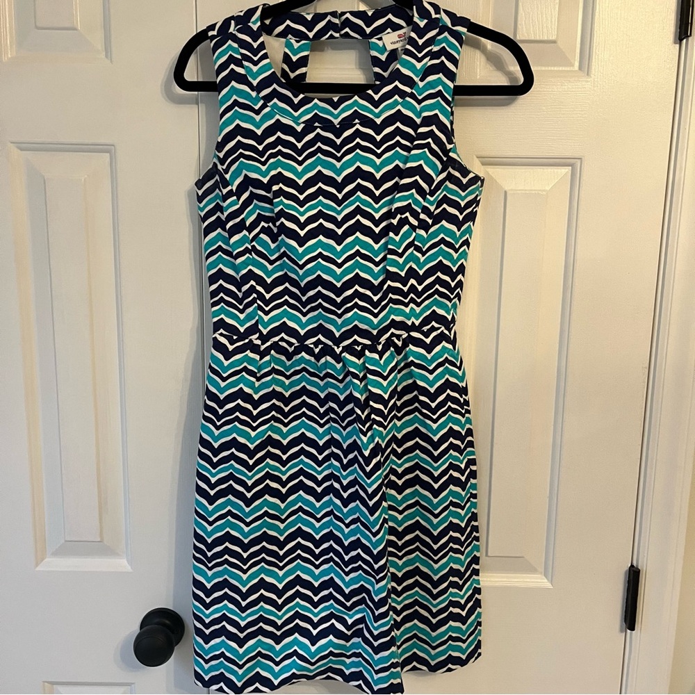 Vineyard Vines Whale Tail Print Sheath Dress